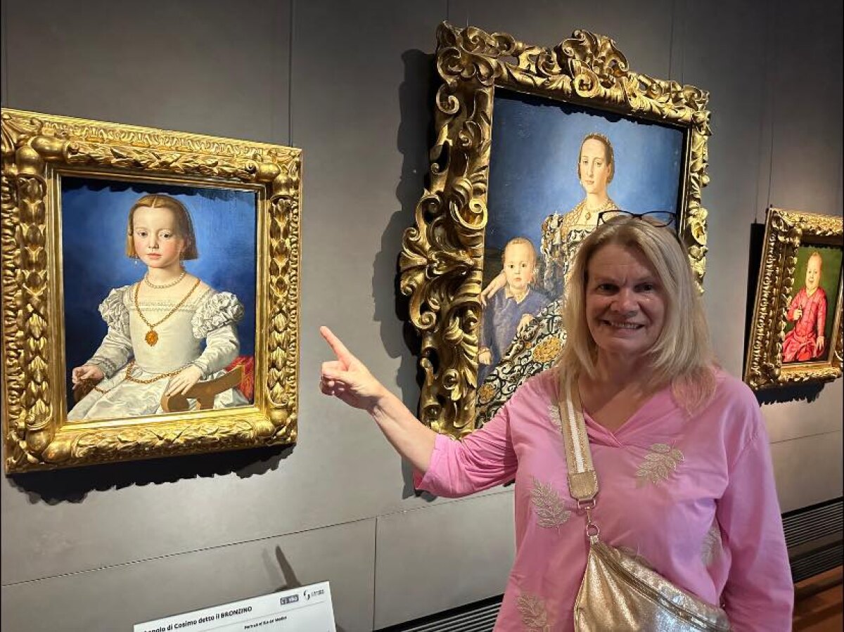 Jacolien bekeek het origineel in Florence