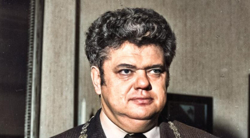 Henk Vonhoff, 1979 (foto: Utrechts Archief, inkleuring: Jim Terlingen)