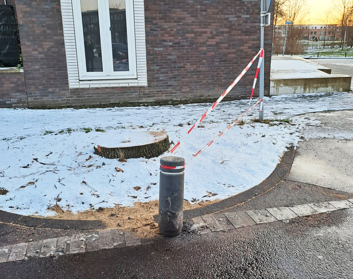 Hoek Pieter d'Hontlaan-Beeldhouwersdijk in Leidsche Rijn (foto: Gerard van Wakeren)