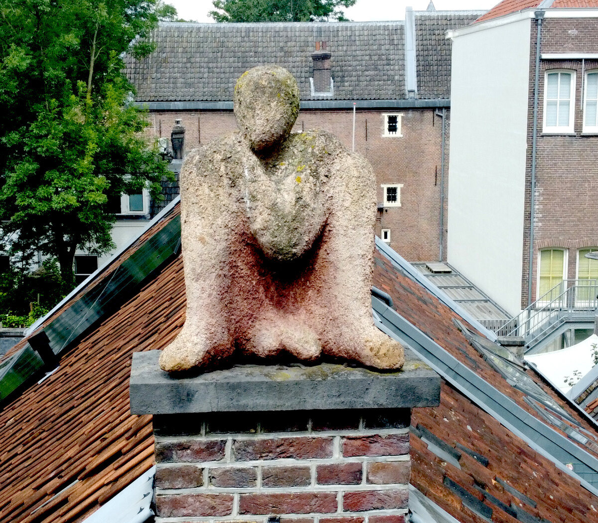 Dit beeld zag u waarschijnlijk nog niet eerder op deze wijze. Foto: JZ