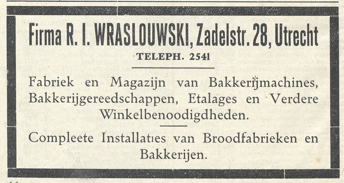 Adverentie uit 1918. Afbeelding: Utrechts Archief