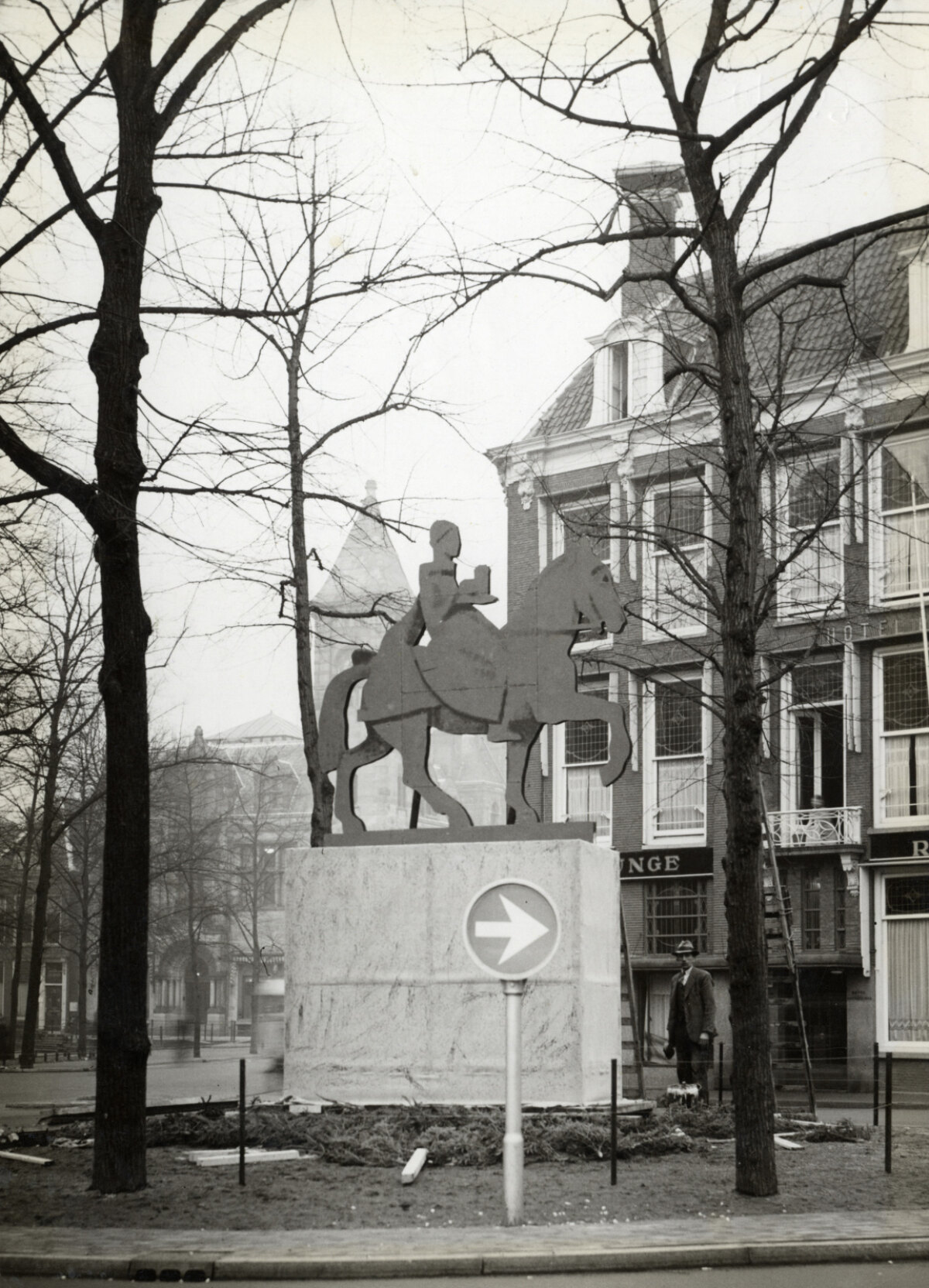 Janskerkhof, 26 februari 1940
