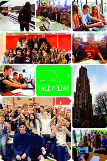 Poster van de onderwijssamenwerking tussen Brooklyn en Utrecht. Foto: gemeente Utrecht