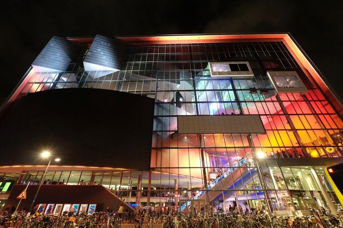 Het nieuwe TivoliVredenburg bij de opening zaterdag. Foto's: Jan Lankveld