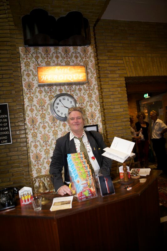 Hotelbeheerder Wielaert. Foto: Ton van den Berg