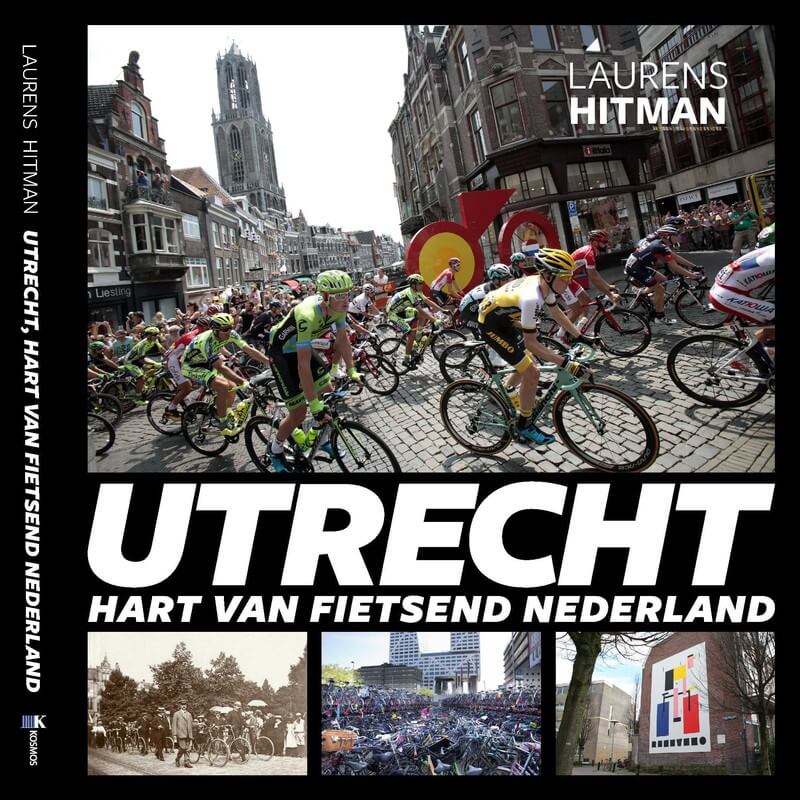 Omslag van het fietsboek van Laurens Hitman