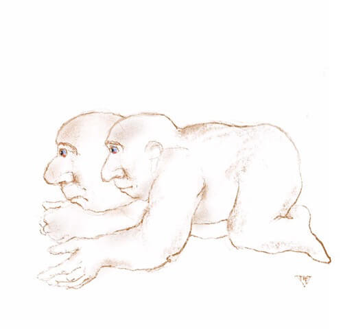 OpZoek. Illustratie Theo van de Vathorst