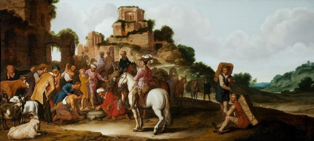 De verkoop van Jozef, een schilderij van Lambert Jacobsz. Foto: Catharijneconvent