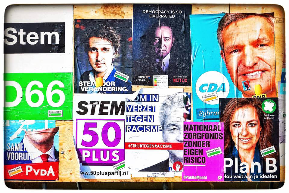 Is er iemand om op te stemmen? Foto: Michael Kooren