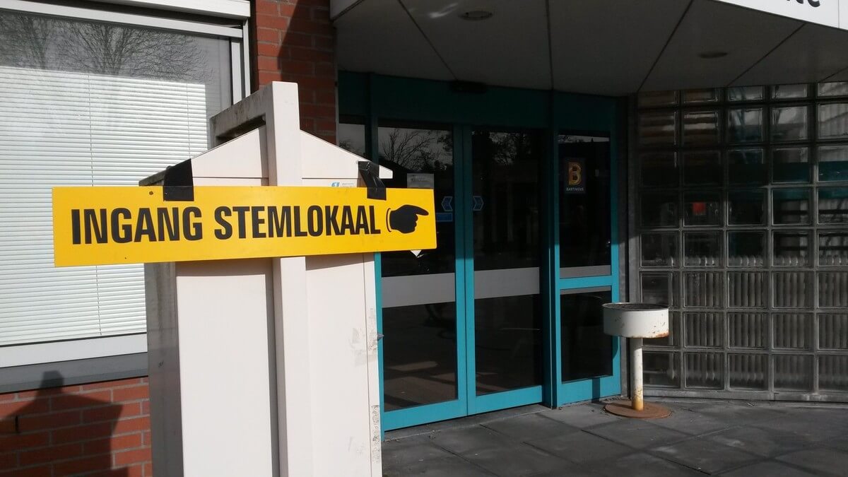 Stemmen vandaag. Foto: Nieuws030