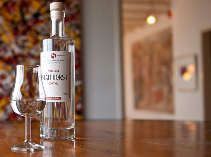 Staffhorst-jenever is waar hipsters zoals Westbroek wel raad mee weten. Foto: Staffhorst