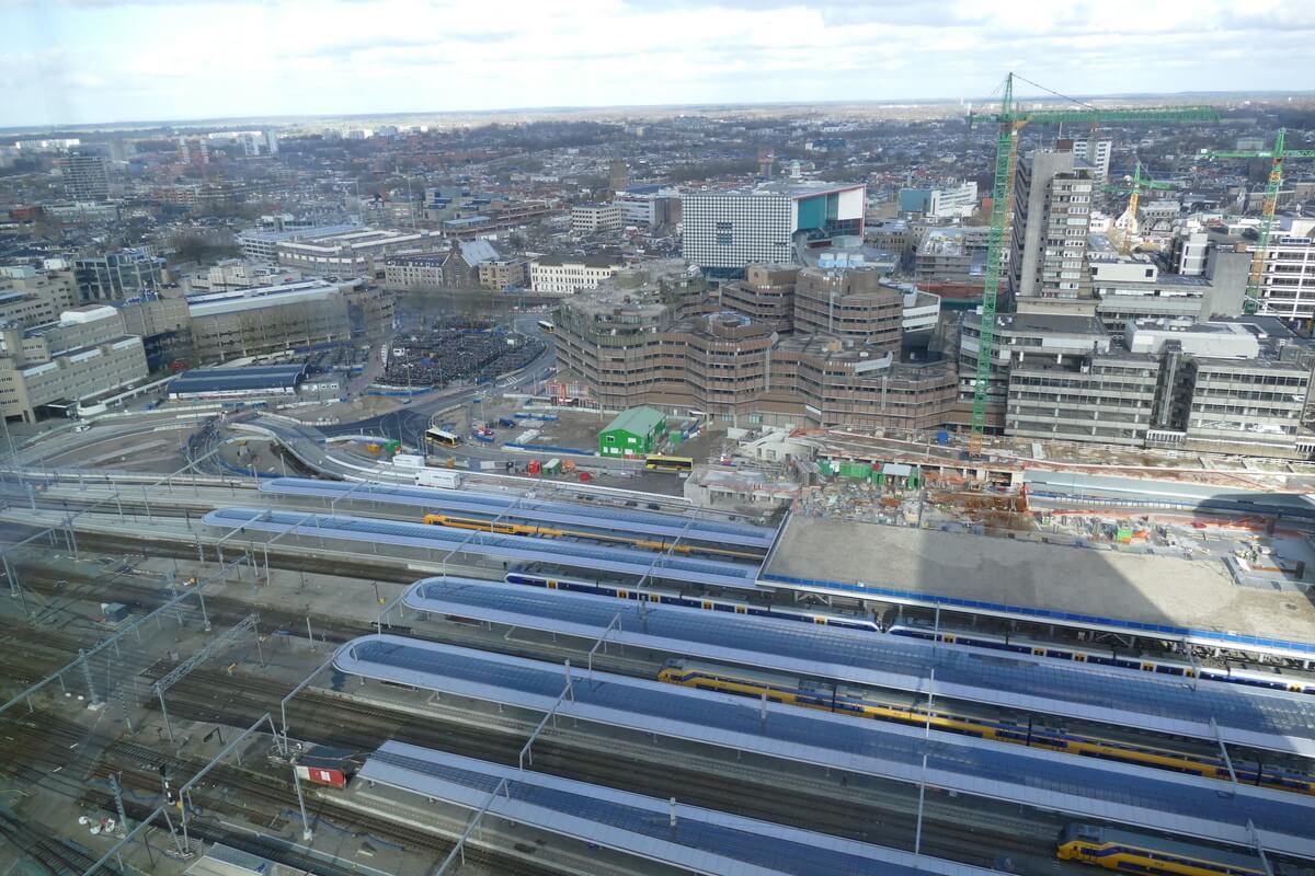 Het Centraal Station in Utrecht. Foto: Ton van den Berg