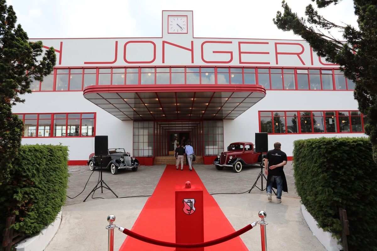 Het gerestaureerde kantoor van het Jongeriuscomplex. Foto: Ton van den Berg