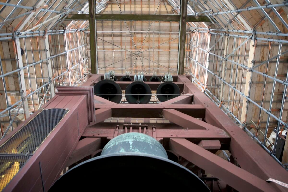 Deel van het Domcarillon van de Domtoren. Foto: Ton van den Berg