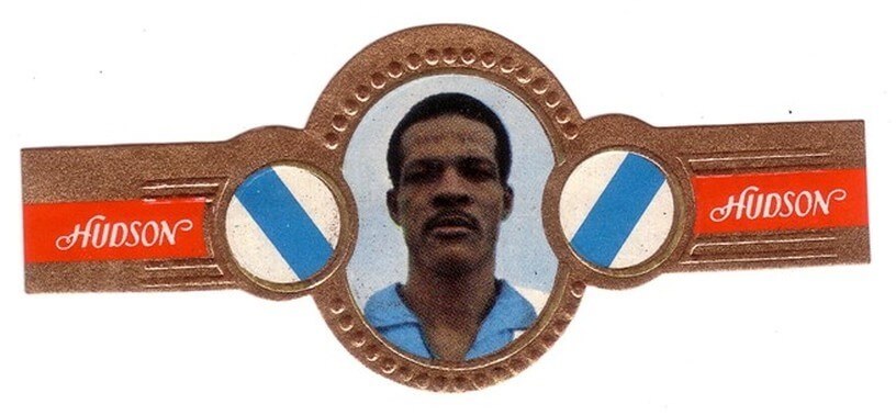 Humphrey Mijnals op een sigarenbandje in de jaren vijftig vorige eeuw. Collectie: Nieuws030