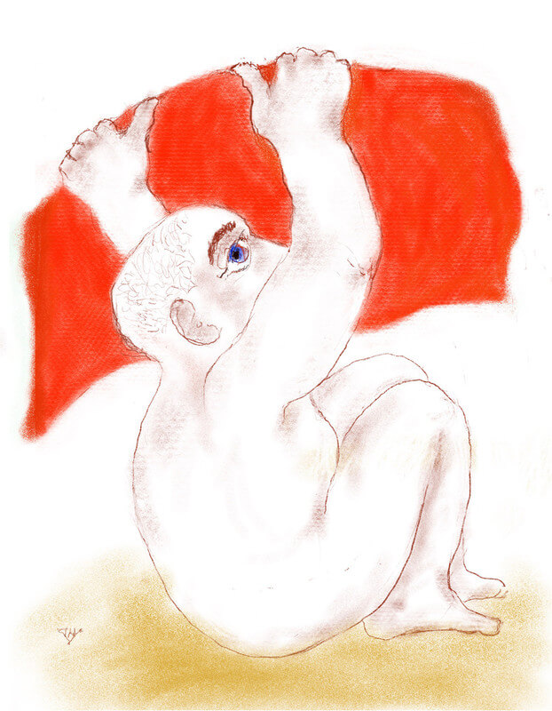 WARM. Illustratie Theo van de Vathorst