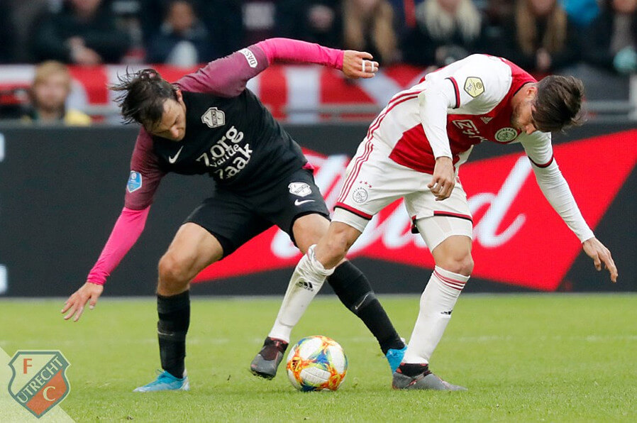 FC Utrecht buigt voor Ajax. Foto: FC Utrecht