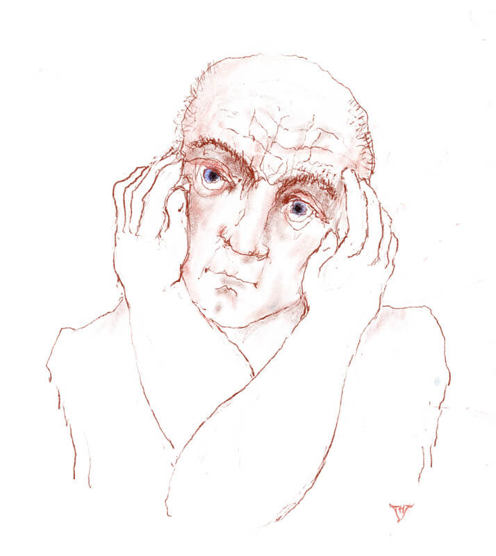Zonder titel. Illustratie Theo van de Vathorst