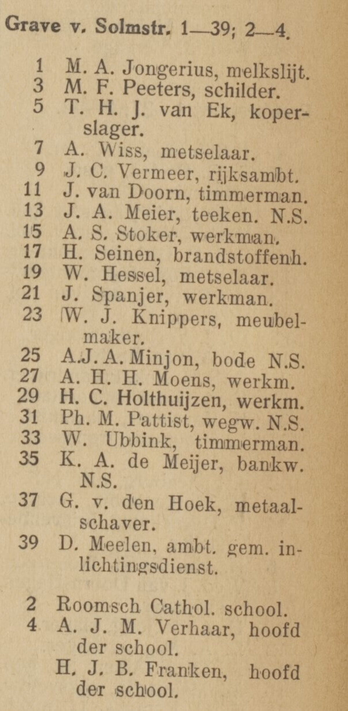 Adresboek 1930