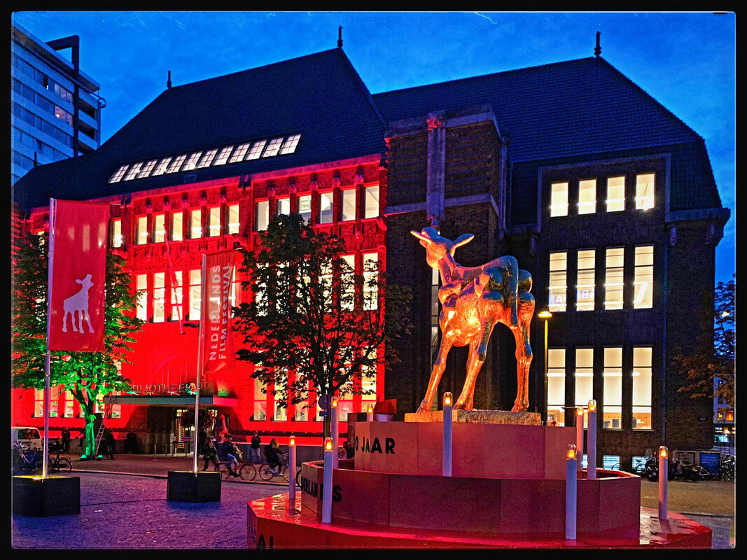 Filmfestival vindt deels in Bieb op de Neude plaats. Foto: Michael Kooren