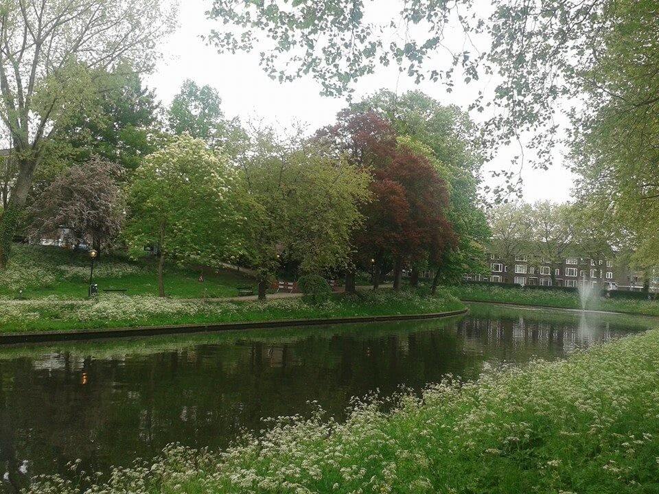 De Singel die een rondweg had kunnen zijn als minister Marga Klompe niet ingreep. Foto: V. Oldenborg