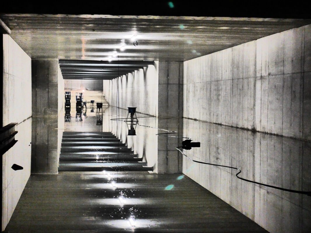 Grote gangen en ondergrondse wegen voor de bevoorrading van winkels. Foto: Johan de Boer