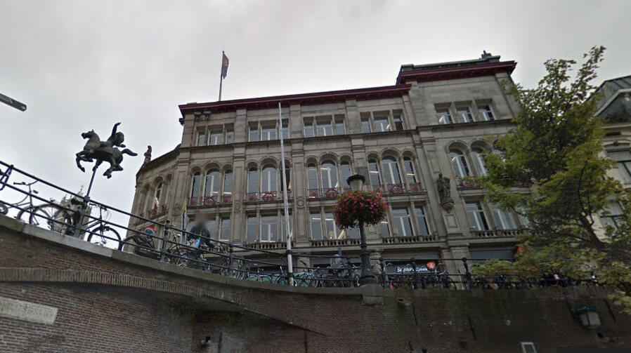 Het pand aan de Oudegracht waar ook Broese onderdak vindt. Foto: Google Maps