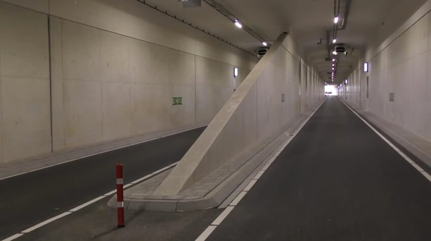 Beeld van de Stadsbaantunnel uit de videoreportage. Foto: Ben Hendriks