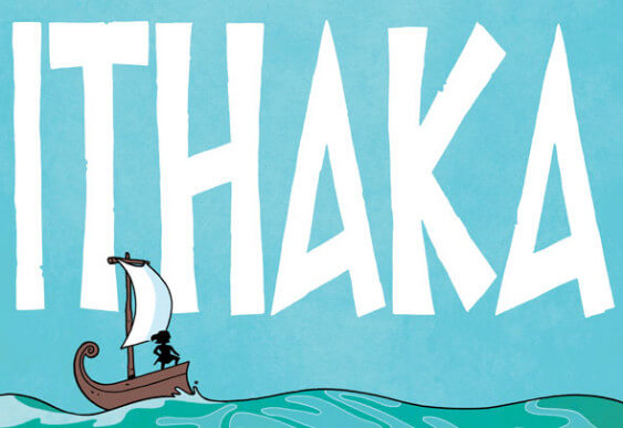 Cover van strip over Ithaka