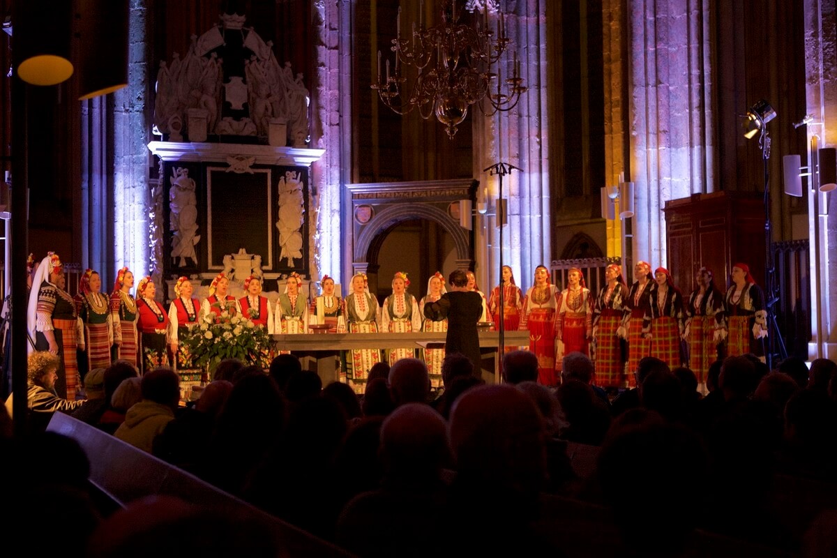 Le Mystère des Voix Bulgares. Foto: Ton van den Berg