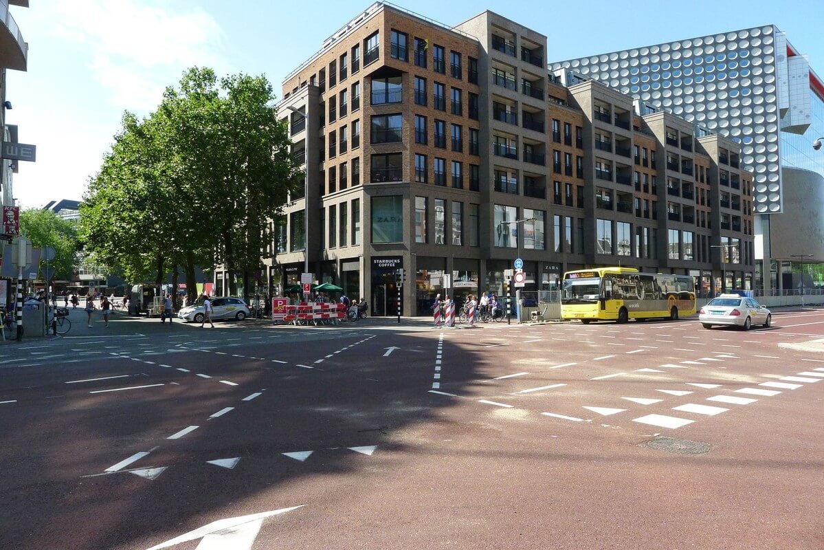 Is er gelogen bij cijfers rond luchtkwaliteit bij het woon-winkelgebouw Vredenburg? Foto: Ton van den Berg