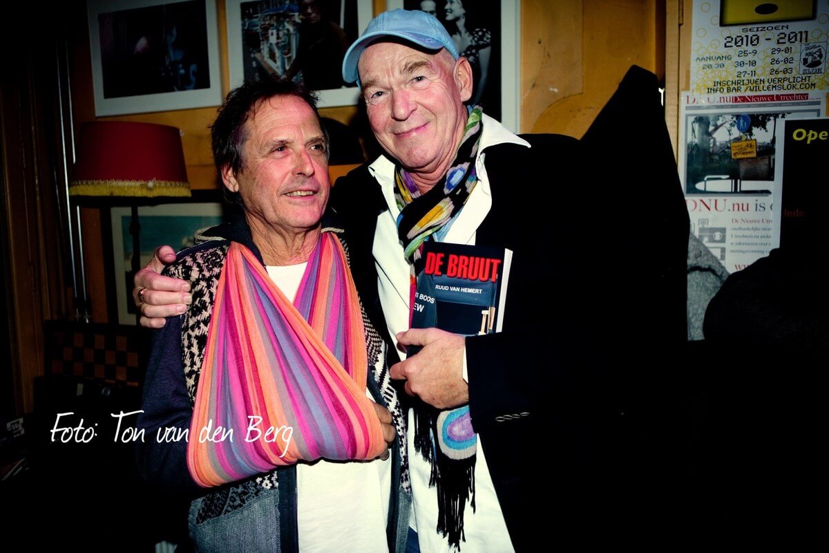 Ruud van Hemert en Peter Faber bij de presentatie van De Bruut in 2010. Foto: Ton van den Berg