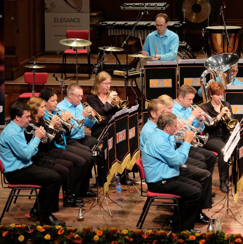 De cornetsectie van Brassband Breukelen. Foto: J.D. Mollema