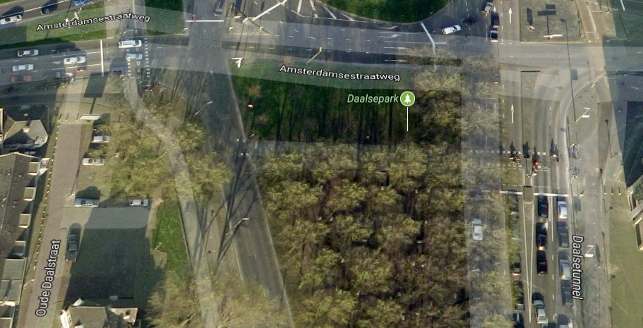 Google Maps maakt melding van het Daalsepark