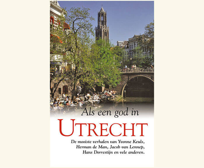 Omslag van het boek 'Als een god in Utrecht'