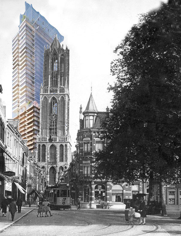 Historische zichtlijnen moet je niet verstoren met hoogbouw