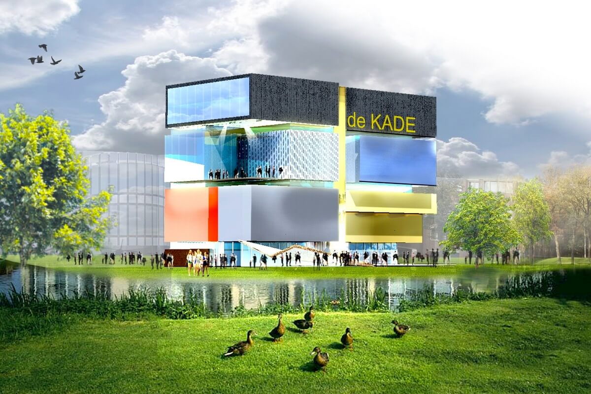 Een voorstelling van het nieuwe arthouse. Beeld: Allard Architecture