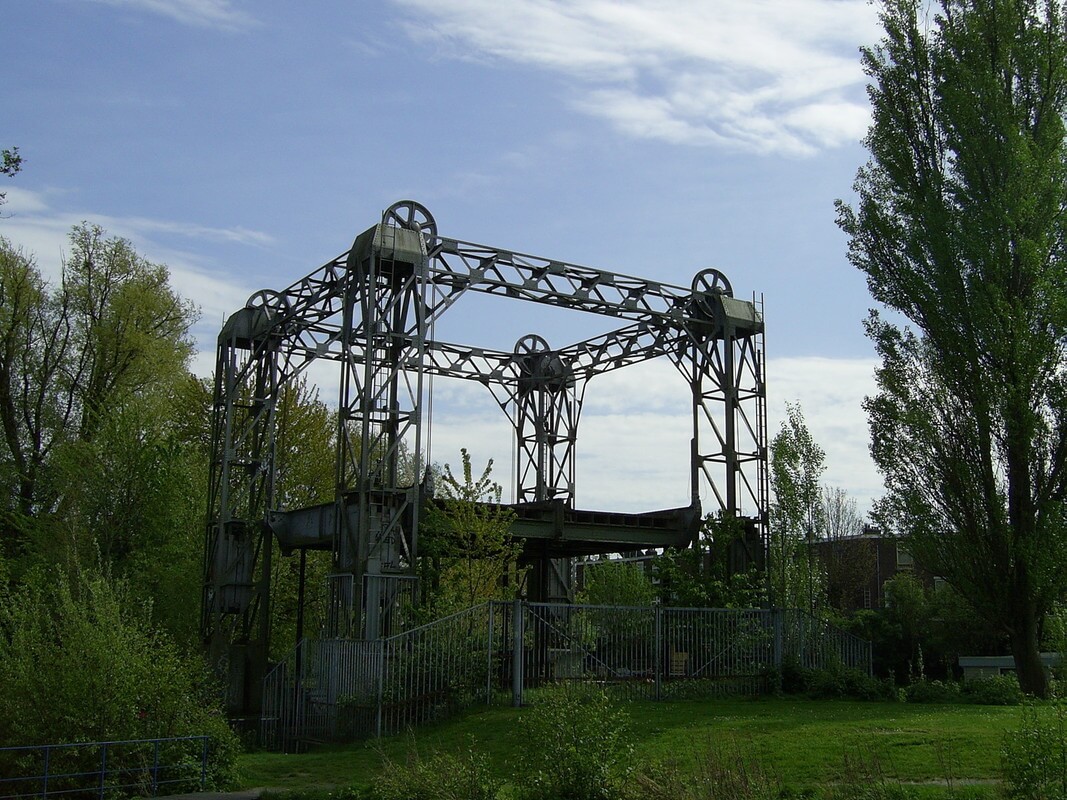 DE spoorbrug in Dichterswijk. Foto: V. Oldenborg
