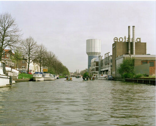 De ingeblikte watertoren. Foto: Het Utrechts Archief