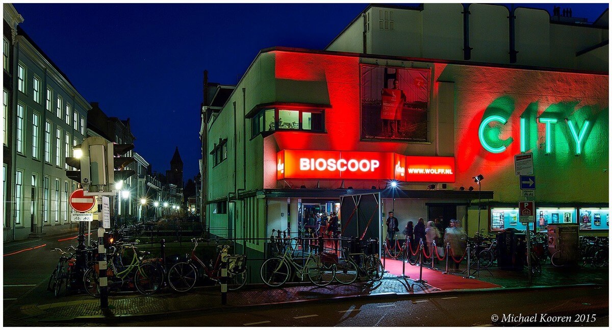 De Citybioscoop bij de Drift en Voorstraat. Foto: Michael Kooren
