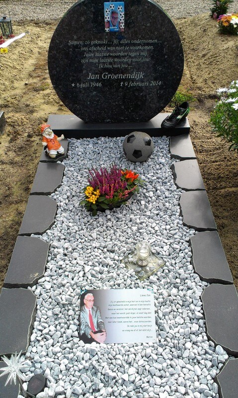 Het graf van Jan Groenendijk. Foto: Van Echtelt