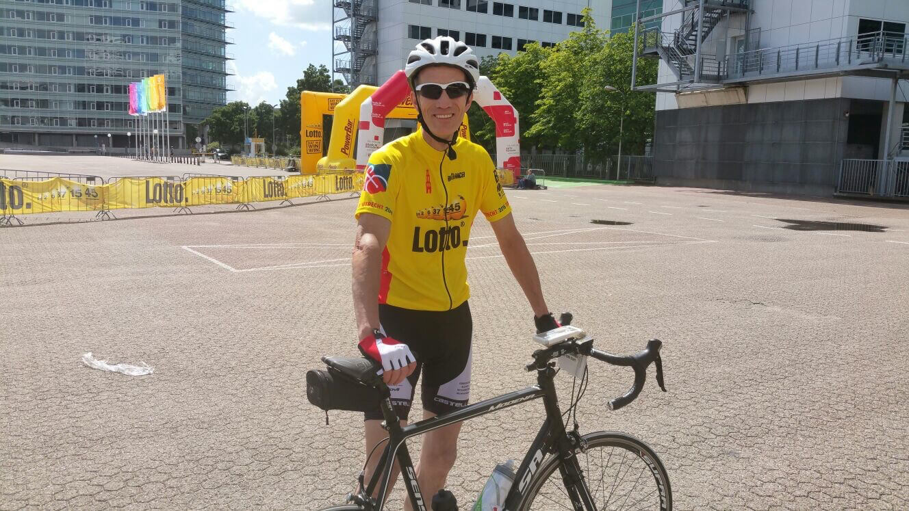 Peter Beverloo is deelnemer aan de Socialrun 2016. Foto: eigenfoto