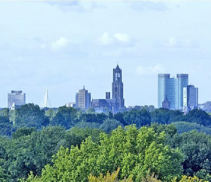 Maarsseveen - Skyline van Utrecht