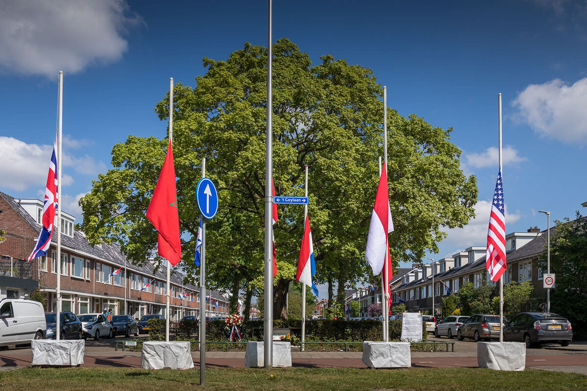 Monument in Hoograven. Foto's: Desiree Meulemans