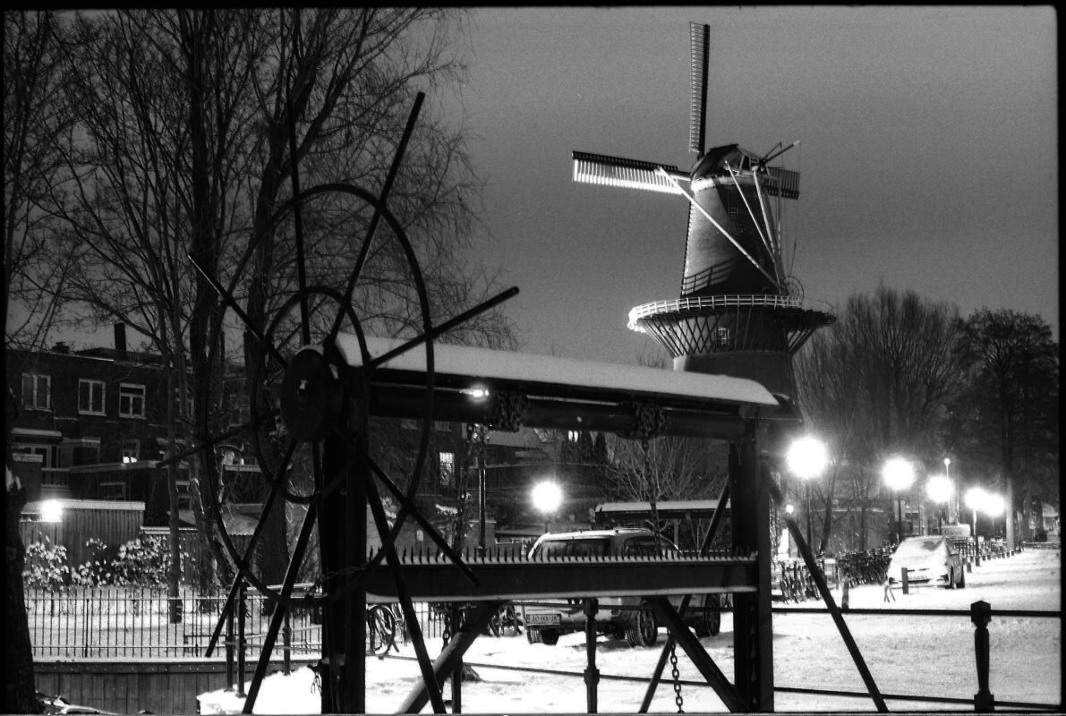 De Molen Rijn en Zon in de Vogelenbuurt. Foto: Frans de Jonge