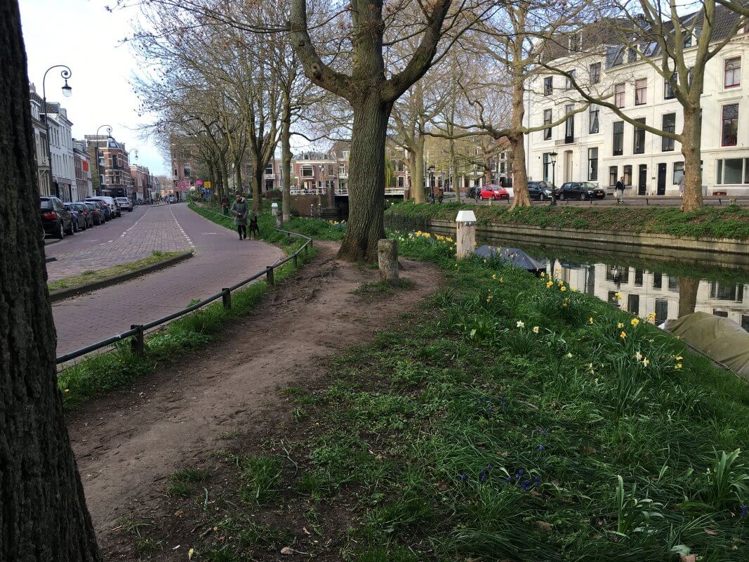 Deel van het uitlaatrondje: Weerdsingel Oostzijde, Noorderbrug, Begijnekade en Van Asch van Wijckskade. Foto: Dik Binnendijk