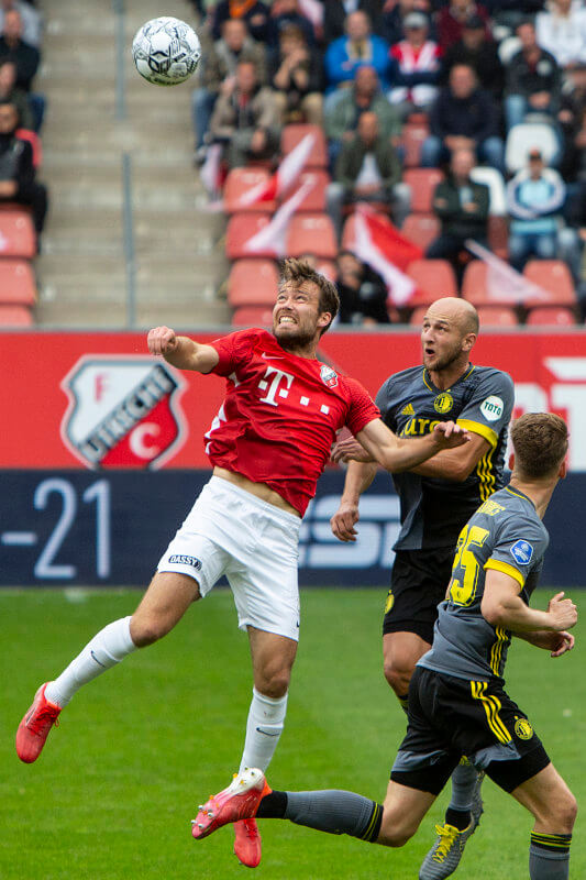 Van der Streek viel in de tweede helft in voor Douvikas.