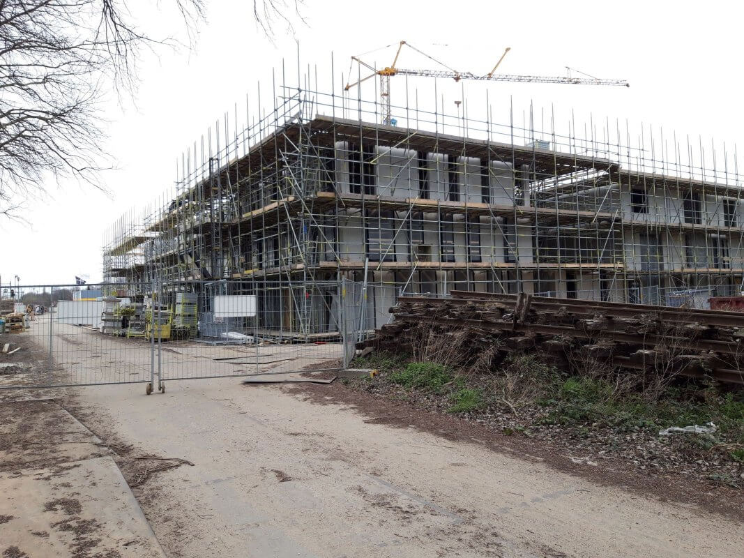 Bouwen en nog eens bouwen zoals hier in de Daalsebuurt. Foto: Ton van den Berg