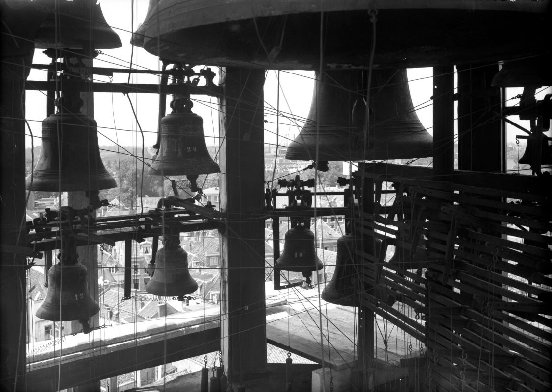Carillonklokken Domtoren. Foto: Het Utrechts Archief