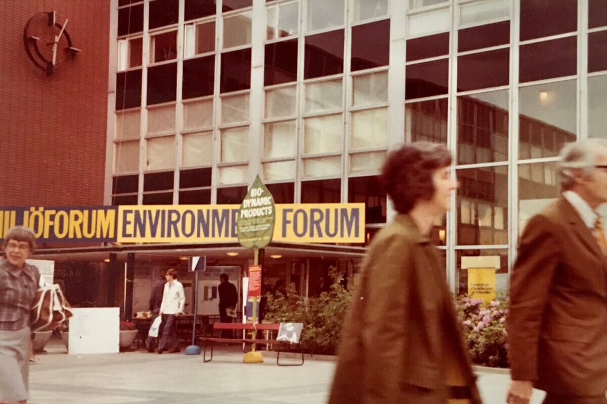 De Konstfack Skola Vahallavägen in Stockholm. Foto: Dik Binnendijk (1972)